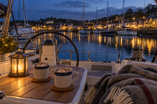 Winter sailing with Hotchocolate